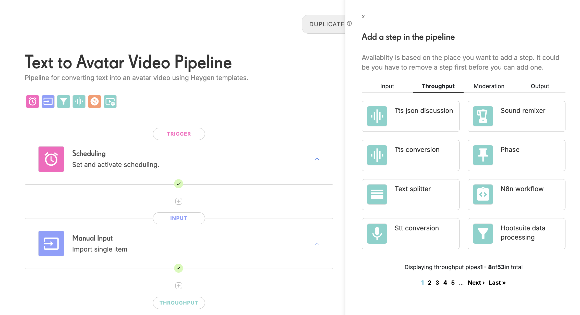 AI building blocks library